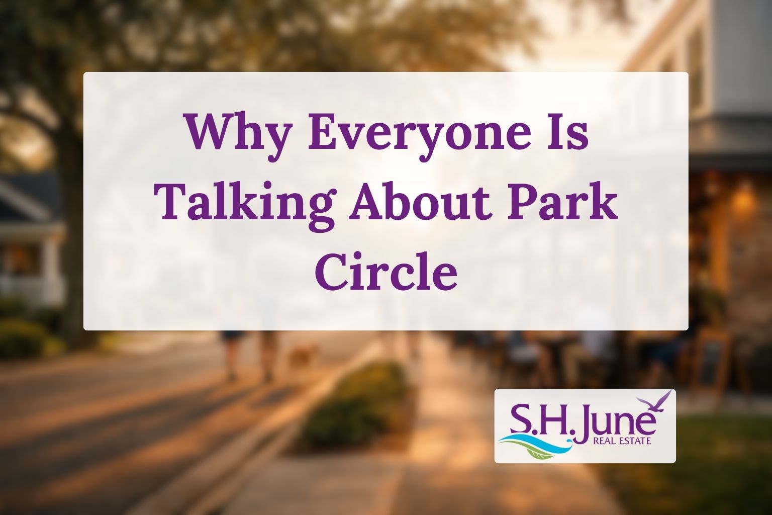 Why Everyone Is Talking About Park Circle